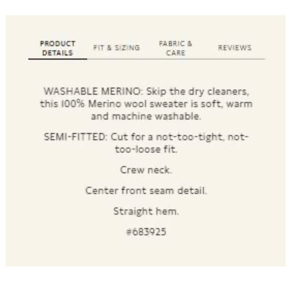 Banana Republic Merino Wool Crewneck Sweater Size L - Picture 2 of 10